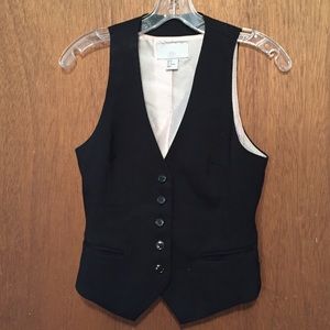 Black Suit Vest